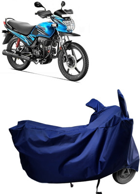 Amexride Two Wheeler Cover for Hero(Passion Pro TR, Blue)