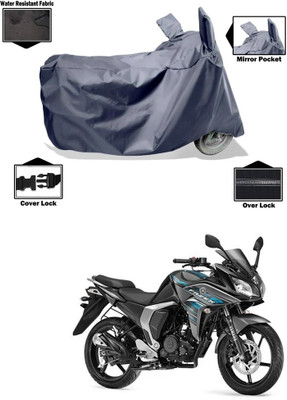 PAGORA Waterproof Two Wheeler Cover for Yamaha(Fazer-FI BS6, Grey)