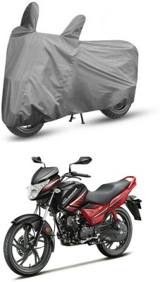 Mdstar Waterproof Two Wheeler Cover for Hero(Glamour i3s, Grey)