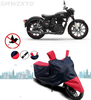 smwzxyu Two Wheeler Cover for Royal Enfield(350, Red)