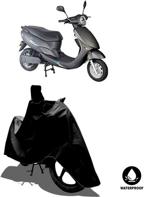Amexride Waterproof Two Wheeler Cover for Avon(E Star, Black)