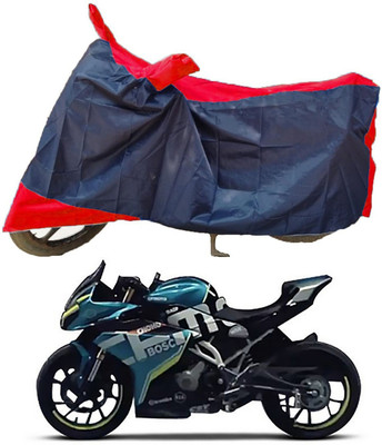 MMSSTAR Waterproof Two Wheeler Cover for CFMoto(250SR, Red, Blue)