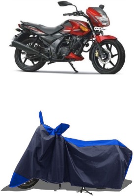 SUGASHRI Waterproof Two Wheeler Cover for TVS(Flame SR125, Blue, Blue)