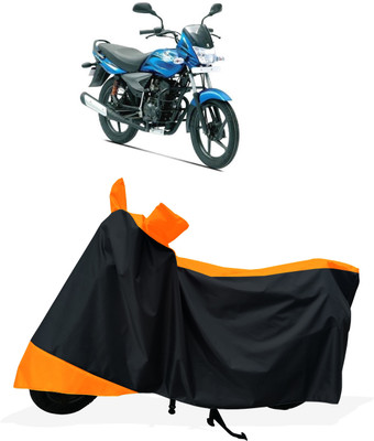 Tricway Two Wheeler Cover for Bajaj(Platina 125, Orange)