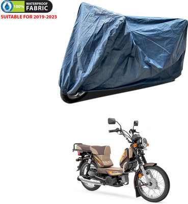 PAGORA Waterproof Two Wheeler Cover for TVS(XL 100 Heavy Duty, Blue)