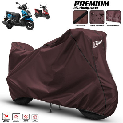 xodi Two Wheeler Cover for Yamaha(RayZR 125 Fi, Maroon, Black)