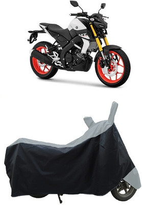 Coxtor Waterproof Two Wheeler Cover for Yamaha(MT 15 New BS6, Grey)