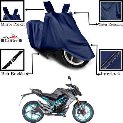 KEDIT Two Wheeler Cover for CFMoto(150NK BS6, Blue)