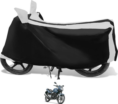 Euro Care Waterproof Two Wheeler Cover for Suzuki(GS 150R, White)