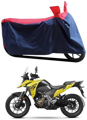 KEDIT Two Wheeler Cover for Suzuki(V Strom 650, Red, Blue)