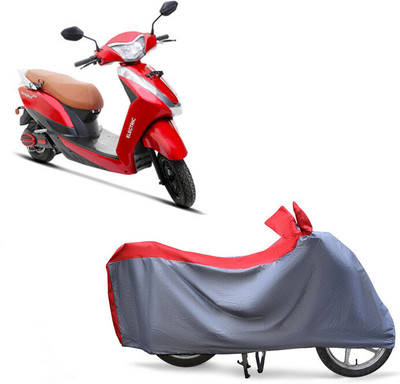 EGAL Waterproof Two Wheeler Cover for Ampere(Magnus Pro, Red)