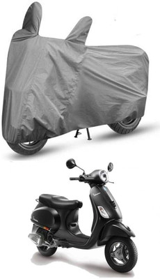 MWBB Waterproof Two Wheeler Cover for Vespa(Vespa, Grey)