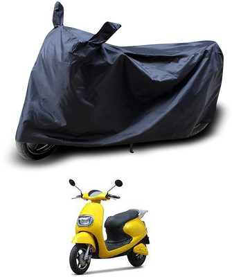 AASHTIK MART Two Wheeler Cover for Techo Electra(Electra, Black)