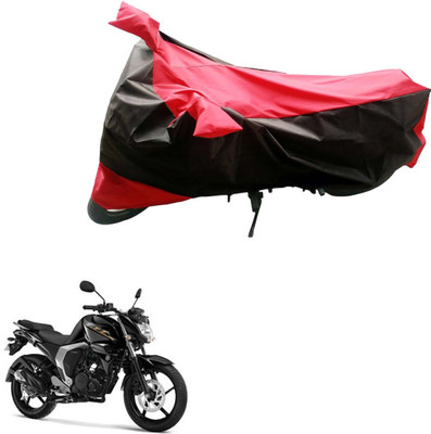 MMSSTAR Waterproof Two Wheeler Cover for Yamaha(FZ16, Black, Blue)