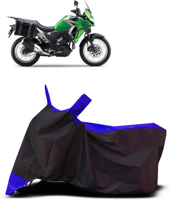 VESMEI Two Wheeler Cover for Kawasaki(Versys-X 300, Blue)