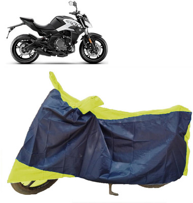 AutoKick Two Wheeler Cover for CFMoto(400NK BS6, Multicolor)