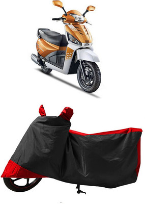 GROFATIK Two Wheeler Cover for Mahindra(Gusto 125 BS6, Red)