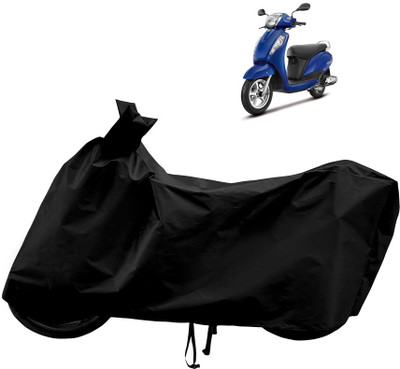Horseyaart Waterproof Two Wheeler Cover for Suzuki(New Access 125, Black)