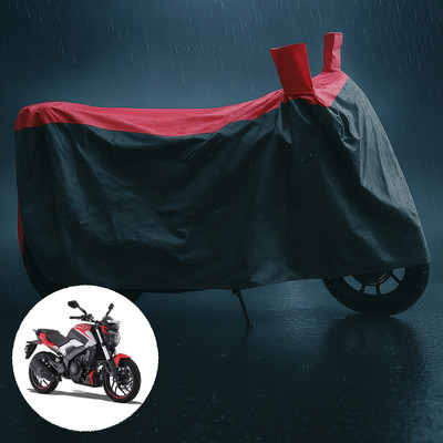CODOKI Waterproof Two Wheeler Cover for Bajaj(Dominar 250, Grey, Red)