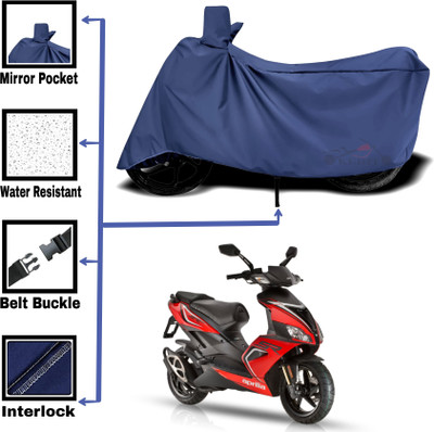 KEDIT Two Wheeler Cover for Aprilia(SR 150, Blue)