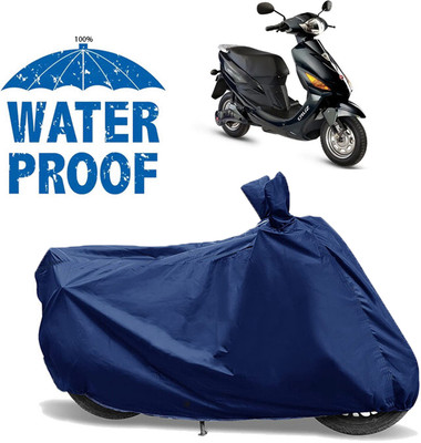 AUTOCAD Waterproof Two Wheeler Cover for Hero(Electric Cruz BS6, Blue)