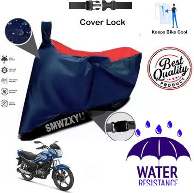 smwzxyu Waterproof Two Wheeler Cover for Hero(Splendor NXG, Red, Blue)
