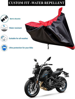 GOSHIV-car and bike accessories Waterproof Two Wheeler Cover for CFMoto(Red)