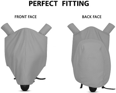 Auto Udaan Waterproof Two Wheeler Cover for Bajaj(Pulsar 150 DTS-i, Grey)