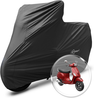 Neodrift Two Wheeler Cover for Vespa(Vespa SXL 125, Black)