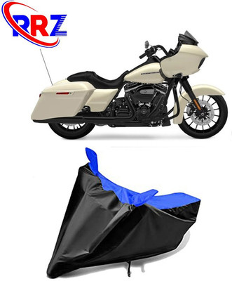 RRZ Waterproof Two Wheeler Cover for Harley Davidson(Road Glide Special, Black, Blue)