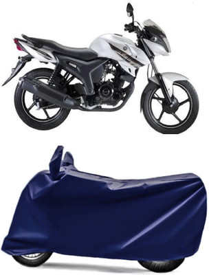 AUCTIMO Two Wheeler Cover for Yamaha(SZ X, Blue)
