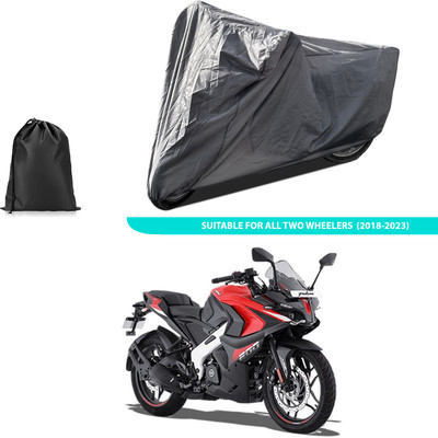 PAGORA Two Wheeler Cover for Bajaj(Pulsar RS200 BS6, Grey)
