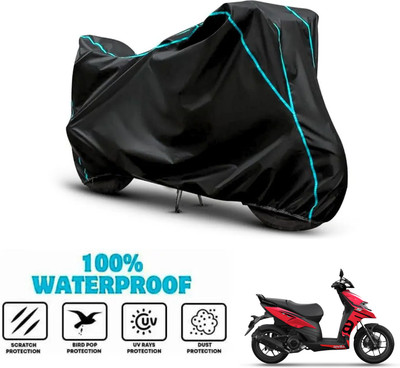 GOSHIV-car and bike accessories Waterproof Two Wheeler Cover for Aprilia(SR 160, Black)