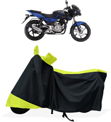 Tricway Two Wheeler Cover for Bajaj(Pulsar 180 DTS-i, Yellow)