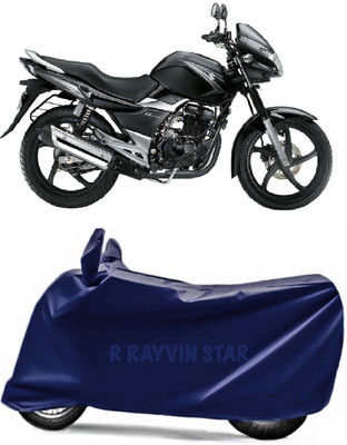 R Rayvin Star Two Wheeler Cover for Suzuki(GS 150R, Blue)