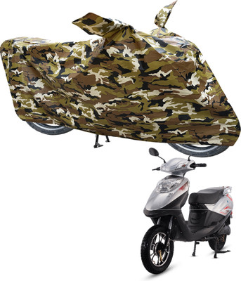RiderShine Waterproof Two Wheeler Cover for Hero(Electric Flash BS6, Multicolor)