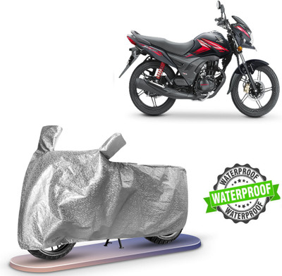 Autoinnovation Waterproof Two Wheeler Cover for Honda, Universal For Bike(SP 125, Silver)