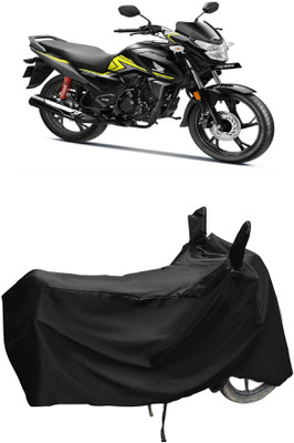 Autoprime Two Wheeler Cover for Honda(SP125, Black)