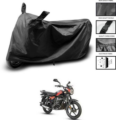 smwzxyu Waterproof Two Wheeler Cover for Hero(Splendor Plus, Black)