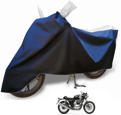 Euro Care Waterproof Two Wheeler Cover for Royal Enfield(Continental GT 650, Silver)
