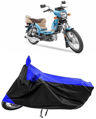 GROFATIK Two Wheeler Cover for TVS(Heavy Duty BS6, Blue)
