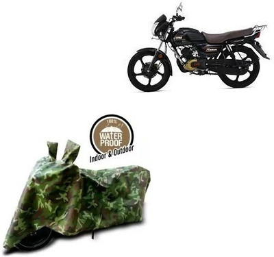 THE REAL ARV Waterproof Two Wheeler Cover for TVS(Radeon, Multicolor)