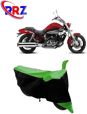 RRZ Waterproof Two Wheeler Cover for Hyosung(Aquila Pro 650, Black, Green)