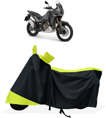 Tricway Two Wheeler Cover for Honda(CRF1000L Africa Twin BS6, Yellow)