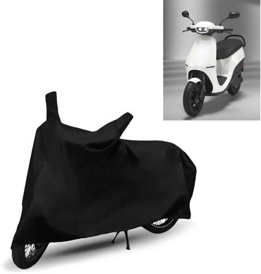 AutoGalaxy Waterproof Two Wheeler Cover for Ola(Electric Scooter, Black)