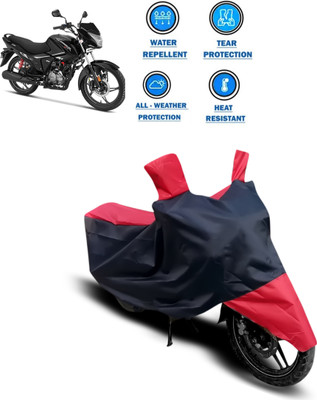 CODOKI Waterproof Two Wheeler Cover for Hero(Glamour BS6, Red)