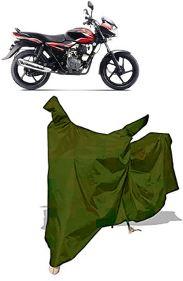 Amexride Two Wheeler Cover for Bajaj(Discover 100 DTS-i, Maroon)
