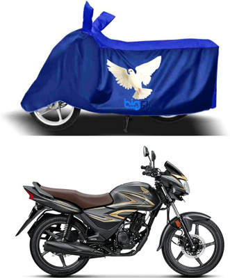 BigFly Waterproof Two Wheeler Cover for Honda(CB Shine, Blue)