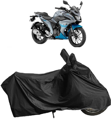 MMSSTAR Waterproof Two Wheeler Cover for Yamaha(Fazer 25, Black)