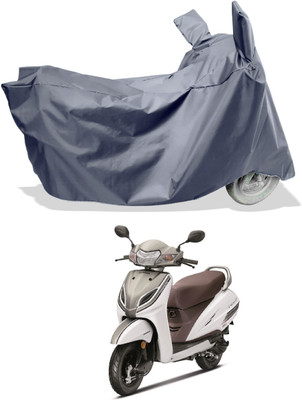 Amexride Two Wheeler Cover for Honda(Activa 5G, Grey)